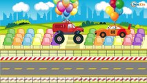 La Grúa y el Camión infantiles | Caricaturas de coches | Dibujos animados para niños