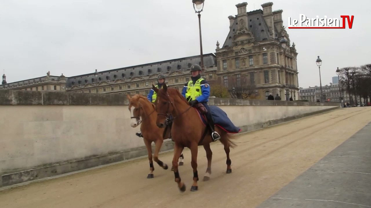 Une patrouille avec la Garde républicaine