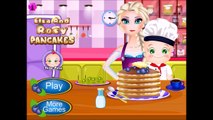 Elsa And Rosy Pancakes Day - Baby Rosy Game - Baby Rosy Cooking