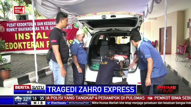 Satu Jenazah Korban Zahro Express Tiba di RS Polri
