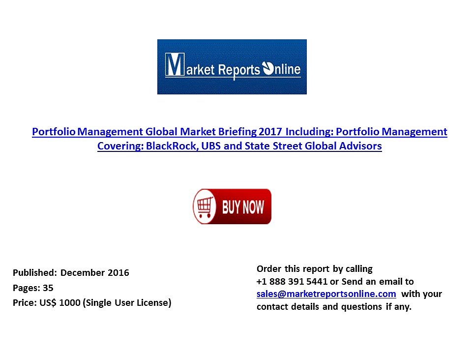 portfolio management global market briefing 2017
