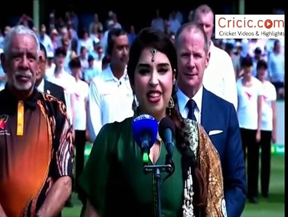 Yasir Shah Laughing During National Anthem