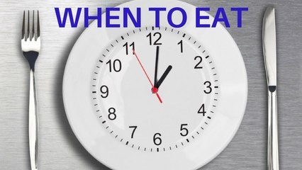 Weight Loss Tips from The Slim Habit - When To Eat