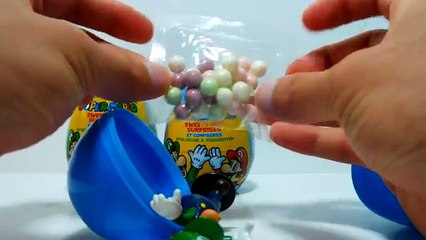 20 Surprise Eggs Super Mario - surprise eggs disney,сюрприз яйца,ovos surpresa