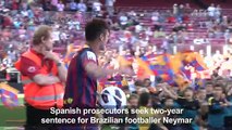 Prosecutors seek two-year sentence for Neymar