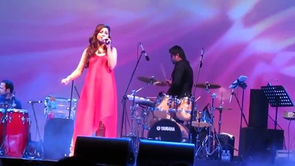 Shreya Ghoshal and Badshah Last night