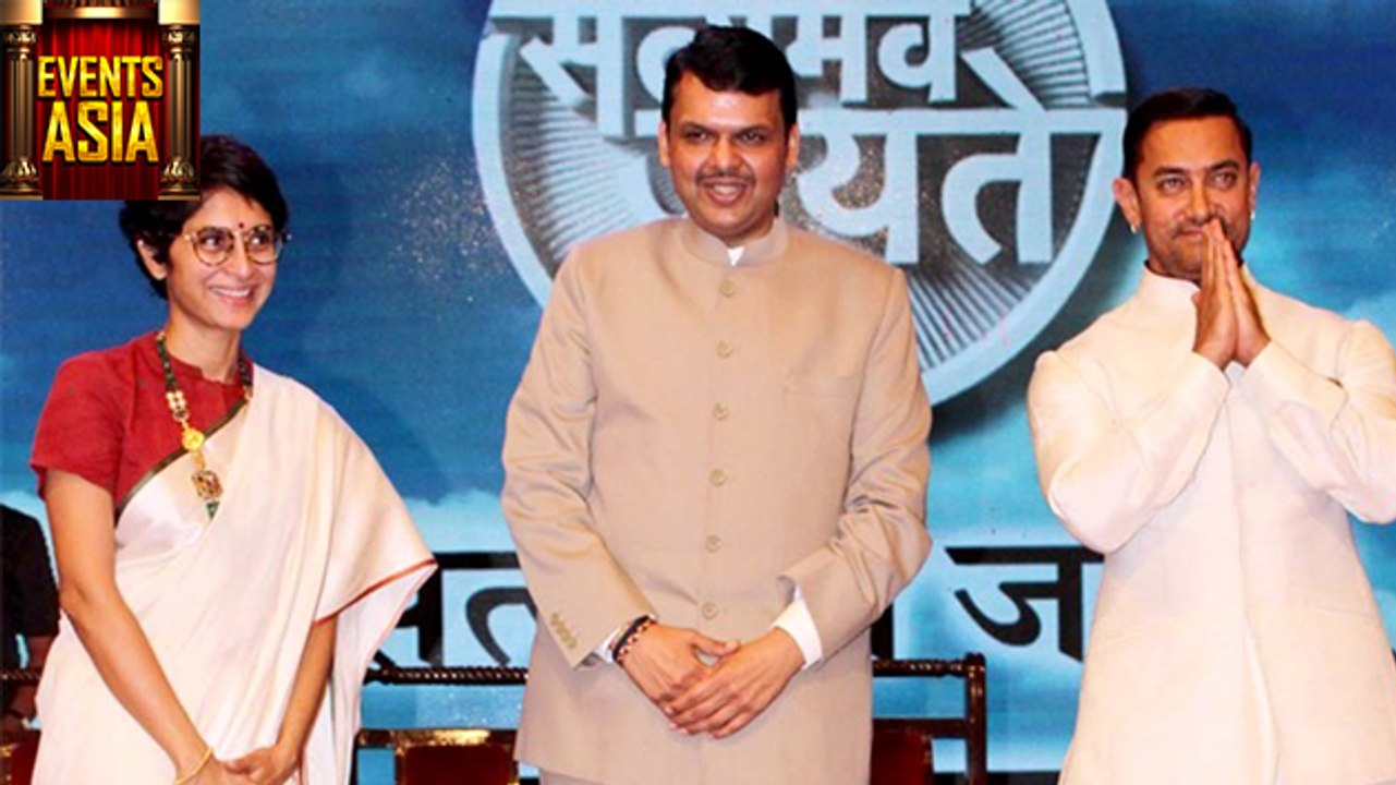 Aamir Khan & Wife Kiran Rao Launches Satyamev Jayate Water Cup | Events Asia