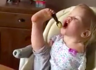 Cette petite fille nous donne une belle leçon de vie !