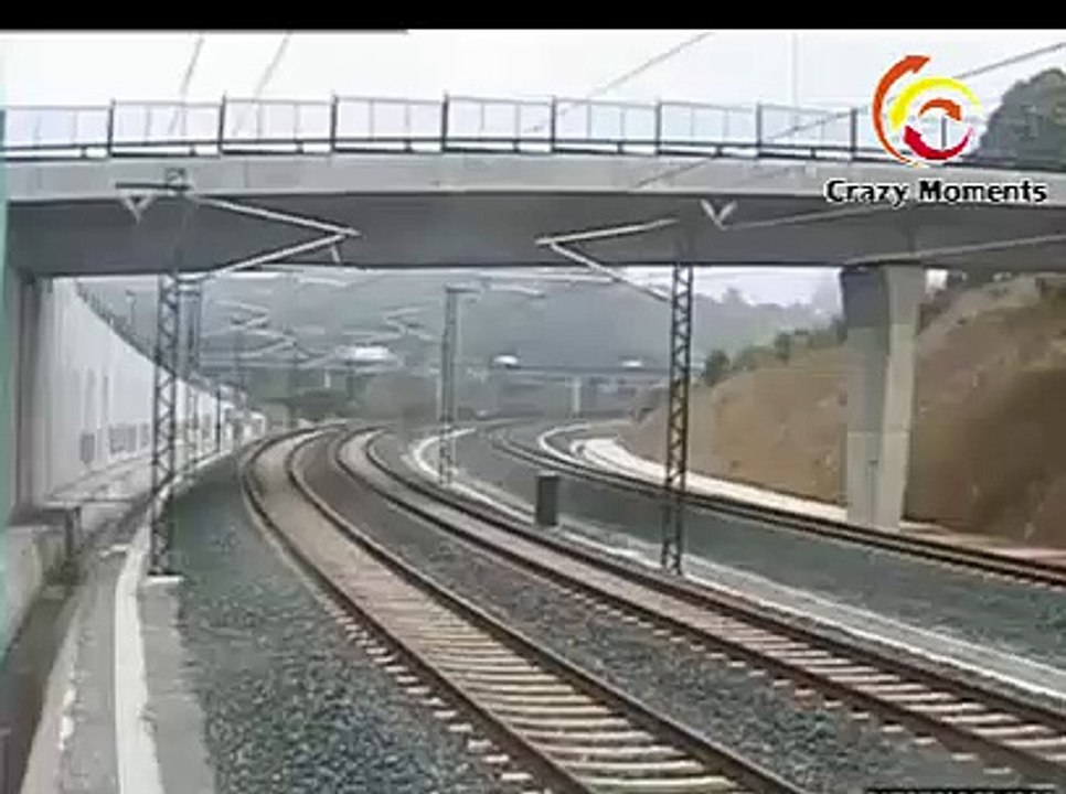 High Speed Train Crash Video