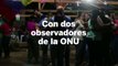Observadores de la ONU bailan con guerrilleras de las FARC