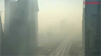 Les images impressionnantes de Pékin engloutie sous la pollution