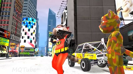 COLORS SCHOOL BUS LEARNING COLORS FOR KIDS WITH TALKING TOM EPIC CAR TOYS FOR CHILDREN WITH FUN