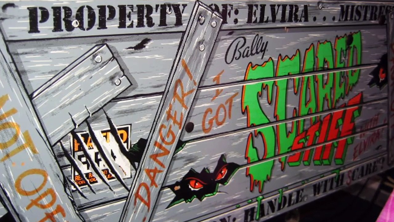 Restauration Of a Bally "Scared Stiff" pinball