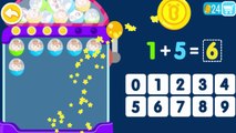 Kids learn Math with BabyBus Math Genius - Addition and Subtraction for Kindergarten Education
