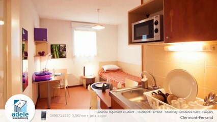 Location logement étudiant - Clermont-Ferrand - Stud'City Résidence Saint-Exupéry
