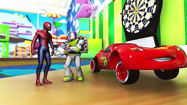 New Dance amazing princess McQueen Cars 2 Mickey Mouse Frozen Spiderman Buzz Hulk Lightyear full HD