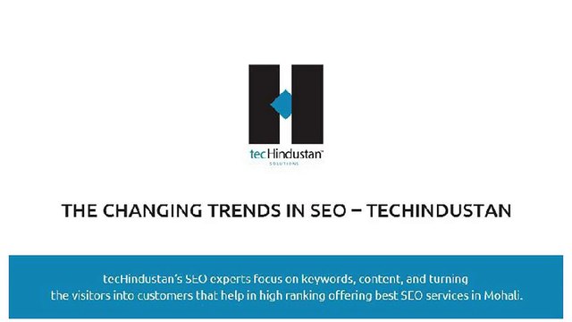 The Changing Trends in SEO – tecHindustan