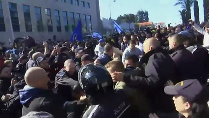 Scuffles erupt as Israeli soldier charged with manslaughter