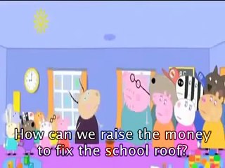 Peppa Pig  Episodes Fun Run with subtitles