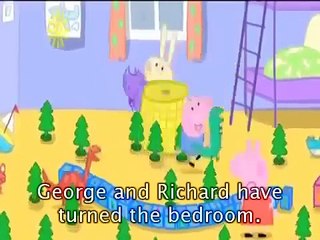 Peppa Pig Richard Rabbit Comes to Play with subtitles