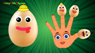 Egg FINGER FAMILY Nursery Rhyme Kids Animation Rhymes Finger Family Song Children's Songs