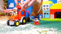 Tractors for children - Tractor videos for children - Animals toys - Tractors f