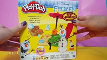 PLAY-DOH Summertime OLAF Featuring DISNEY FROZEN Hasbro MsDisneyReviews playdoh video