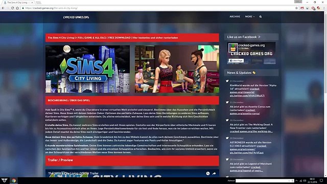 The Sims 4 (City Living & All DLC) [CRACKED] [FREE DOWNLOAD]