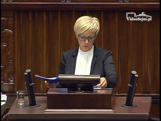 Poseł Dorota Niedziela - Wystąpienie z dnia 16 grudnia 2016 roku.