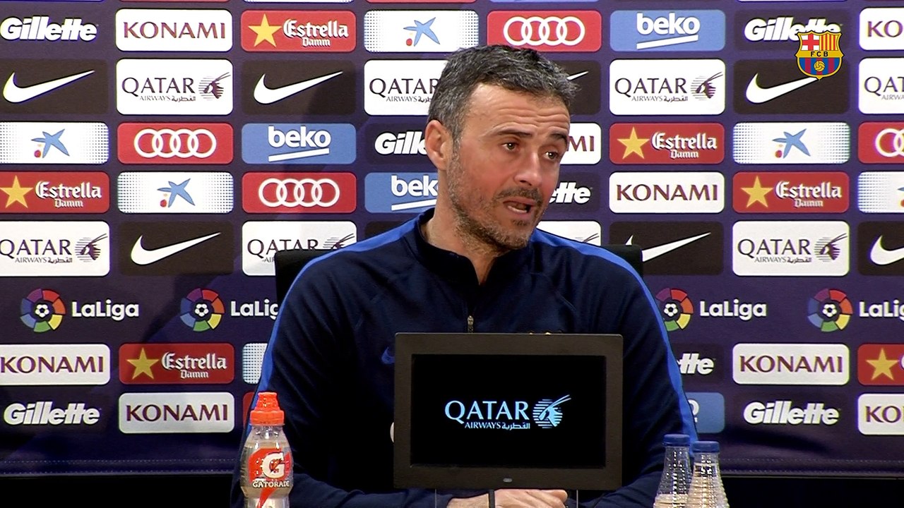 Luis Enrique: “Espero al Athletic Club de las grandes citas”
