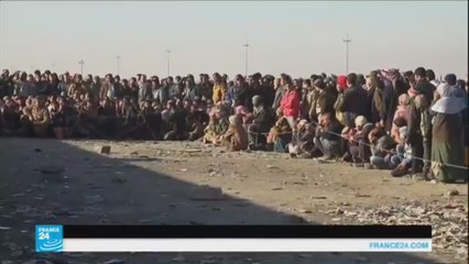 عدد النازحين الفارين من معارك الموصل يتزايد