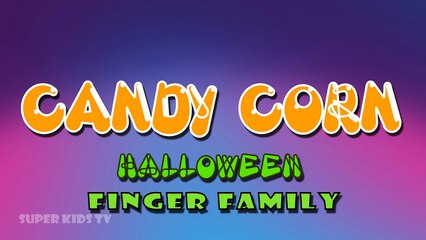 Candy Corn Finger Family | Halloween Finger Family - Finger Family Nursery Rhymes