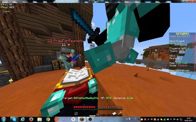 Hacker called AffehatNewaffe in hypixel minecraft