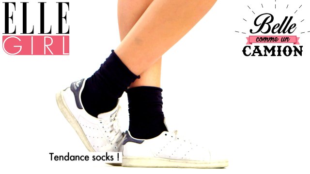Tuto | Bien dans ses chaussettes, bien dans ses baskets ! | Belle Comme Un Camion avec Emilie Albertini | Sur ELLE Girl