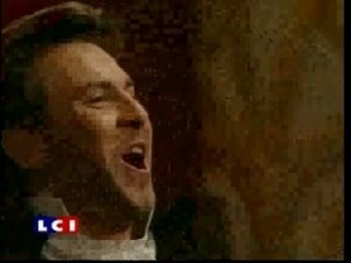 complicité entre  Pavarotti et Roberto Alagna