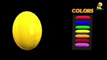 Colors for Children to Learn with Surprise Egg Teeth Brush 3D - Colours for Kids to Learn Baby Songs