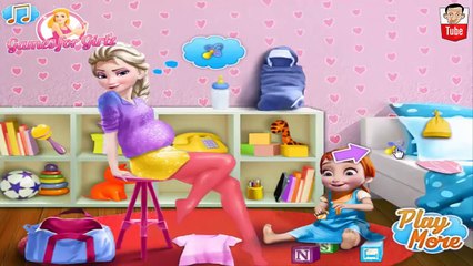 Download Video: ᴴᴰ ღ Frozen Elsa and Anna New Born Babies ღ - Disney Princesses New Born Babies - Baby Games (ST)