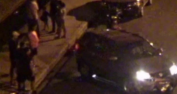 Diferentes accidente de tránsito captado por cámaras de seguridad