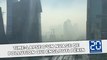 Time-lapse d’un nuage de pollution qui engloutit Pékin