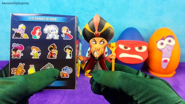 Disney Pixar Inside Out Giant Play-Doh Surprise Eggs Joy Sadness Fear Anger Disgust