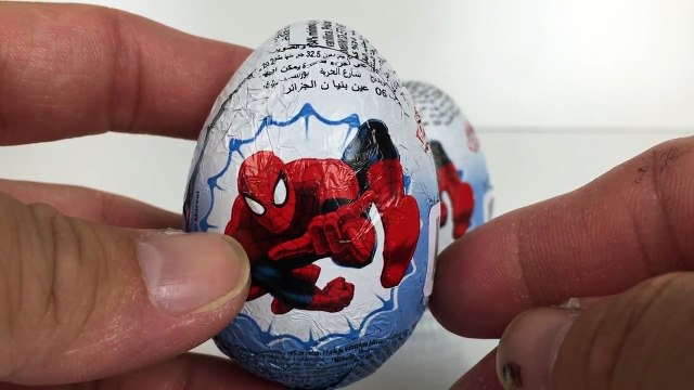 Surprise Eggs by Zaini SPIDER-MAN - Spiderman Surprise Eggs