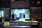 San Luis: detenido abre su Facebook en computadora de comisaría