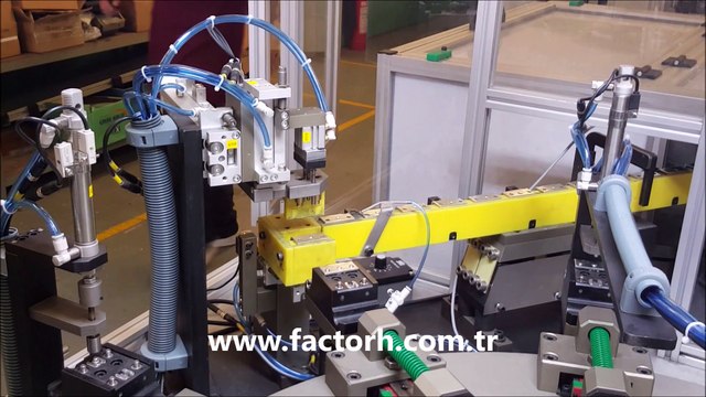 FACTORH OTOMASYON - yelken üst kanat menteşe montaj makinesi