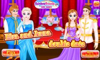 Elsa And Anna Double Date: Disney princess Frozen - Best Baby Games For Girls