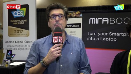 Mirabook transforme les smartphones en PC - CES 2017