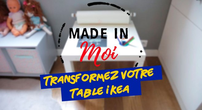 Relooking meuble : comment transformer une table IKEA ?