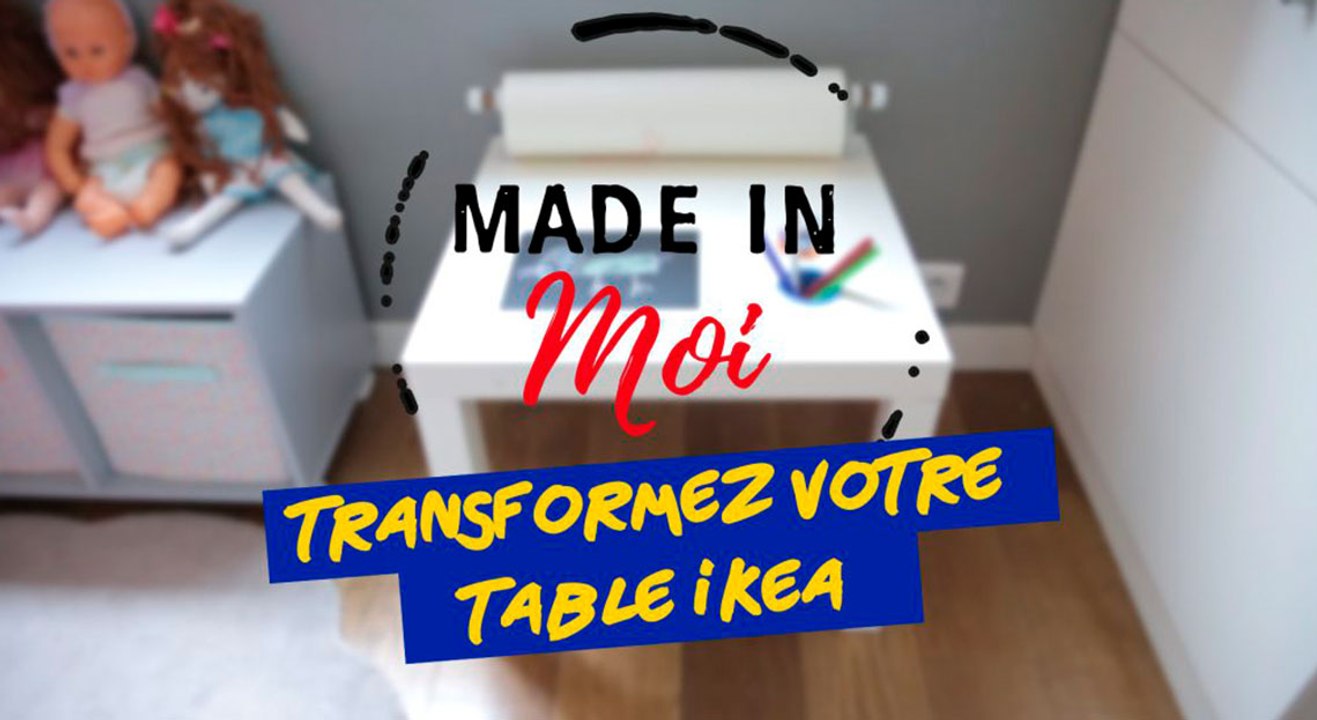 Relooking meuble : comment transformer une table IKEA ?