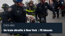 Un train déraille à New York : 76 blessés
