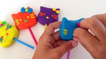 Playdough Hello Kitty with Molds -Star with Molds Fun and Creative for Kids Learn Colours