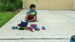 Thomas and Friends kid playing with Train Toys Turbo Flip Thomas Remote Control Toys Ryan ToysReview